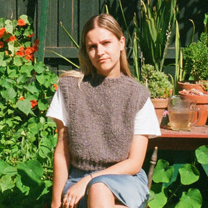 Windsor Steel Handknit Vest