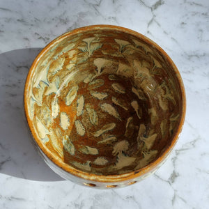 Ceramic animal yarn bowl