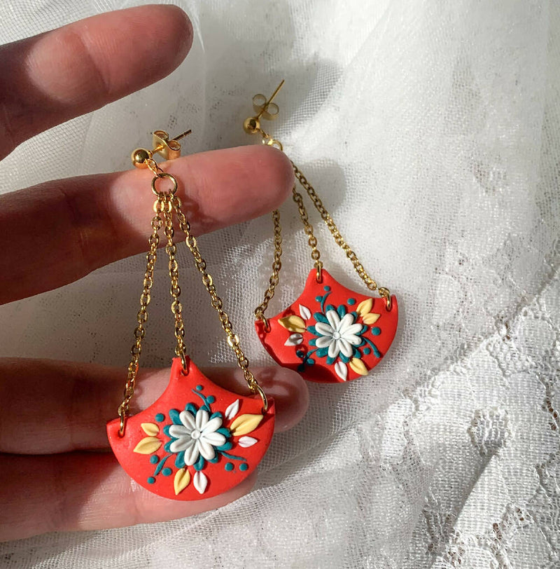 Summer Floral Earrings