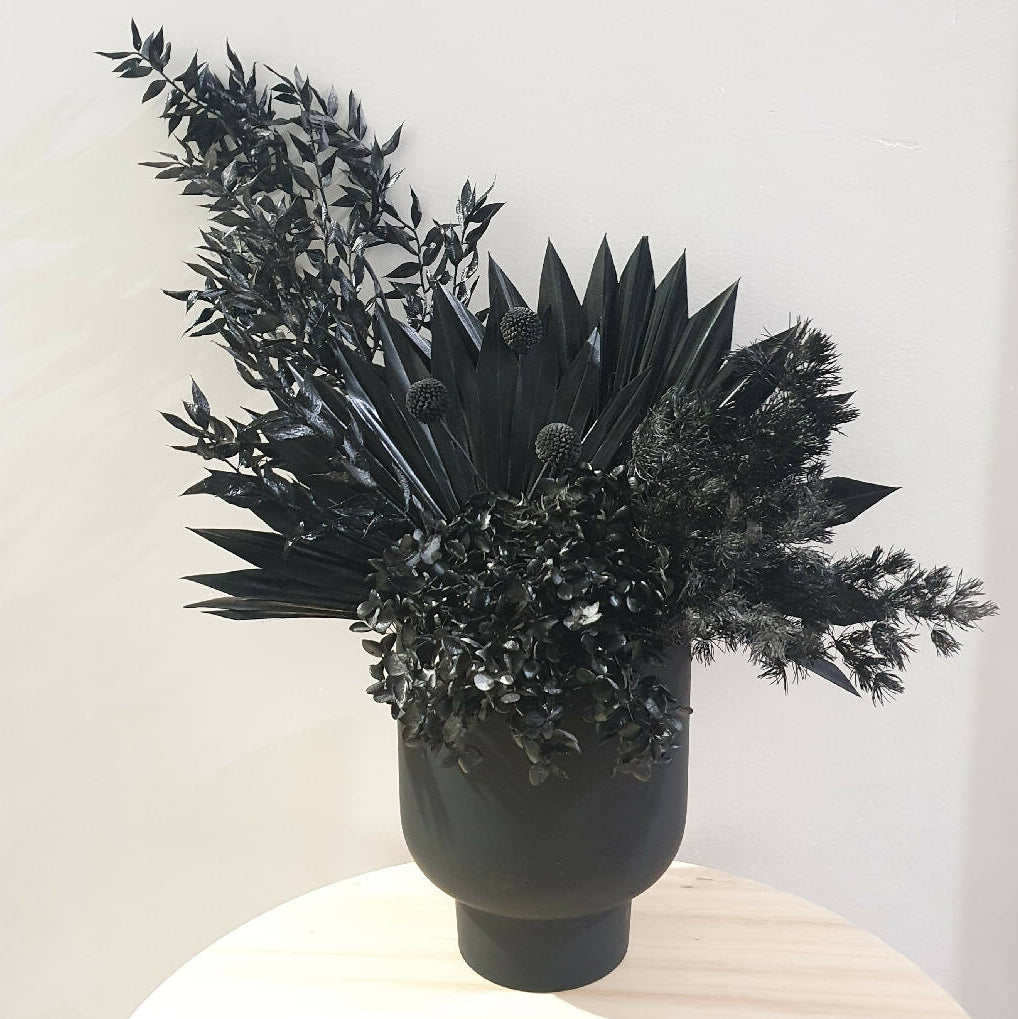 Black Beauty - Preserved Floral Arrangement - Adelaide Delivery Only