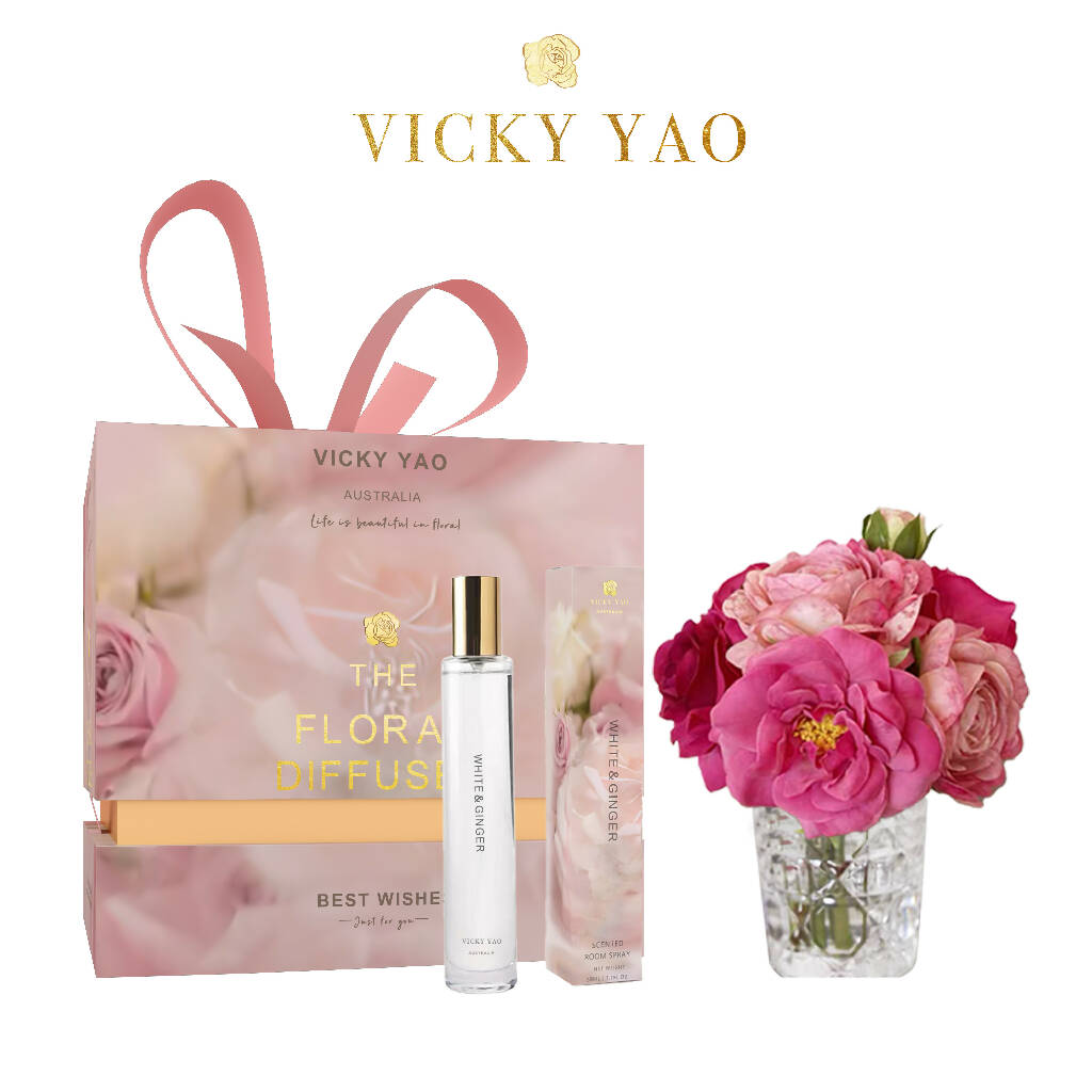 VICKY YAO FRAGRANCE - Love & Dream Series Fuchsia & Luxury Fragrance Gift Box