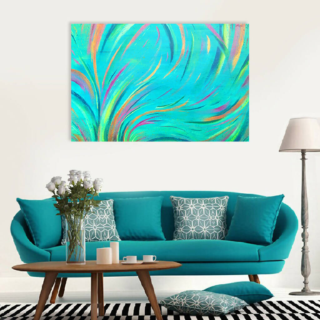 Abstract Art Rejuvenation of Our Great Barrier Reef