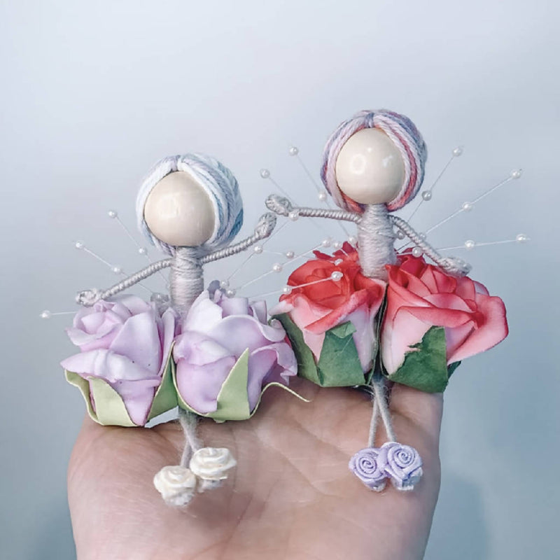 The 2 Mini Decorative Fairies (Fairy Floss & Strawberry Swirl)