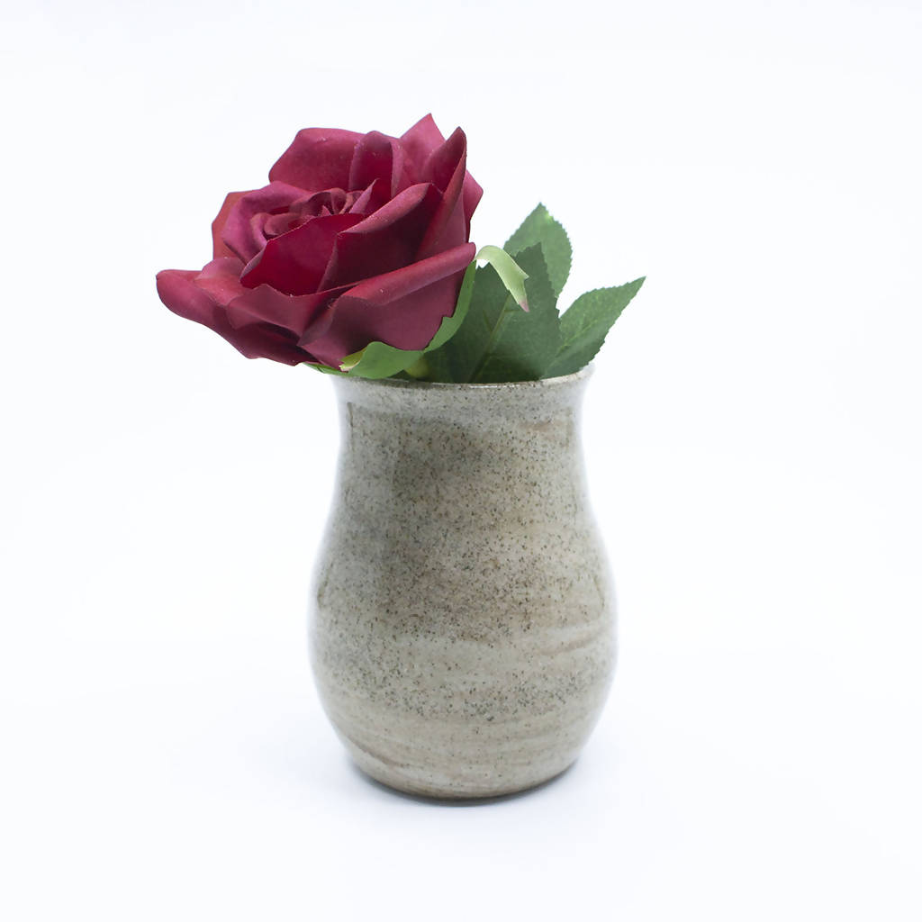 Speckle Vase, Handmade Pottery Holder