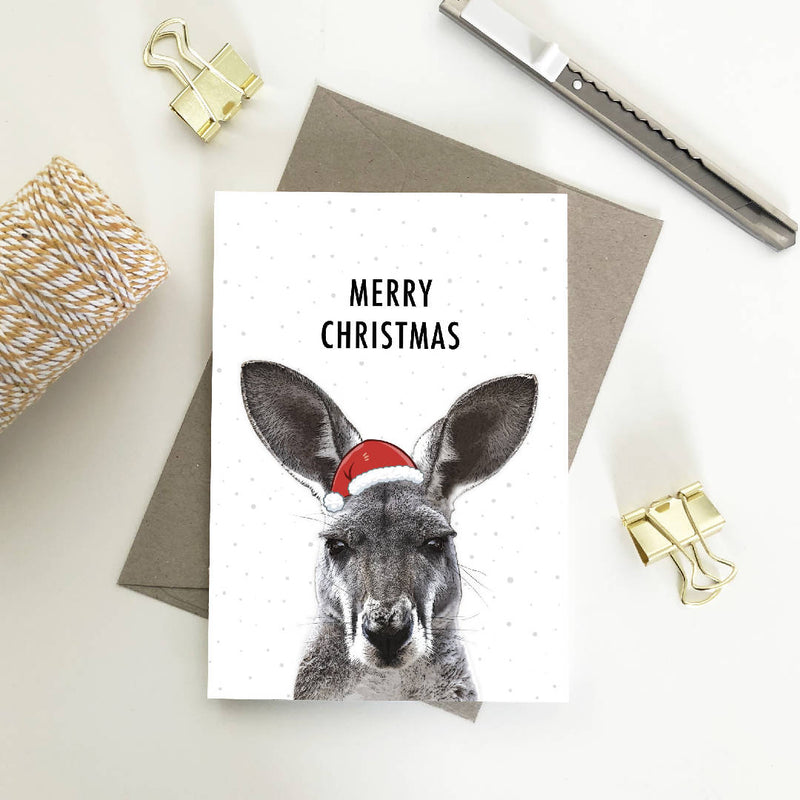 Australian Native Mammal Animal Christmas Cards