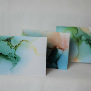 Emerald Note Cards - Set of 3