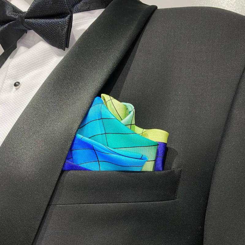 Up, Up & Away, Personalised Pocket Square