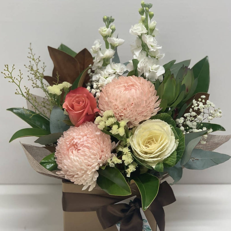 Blossom Boxed Arrangement (Perth Delivery Only)