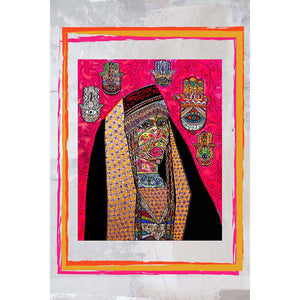 Qadera - Portrait painting - Art on canvas