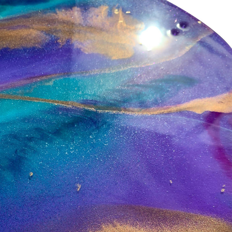 "Crystal Skies" Resin Art Painting