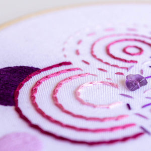 DIY Abstract Arcs Embroidery Kit