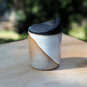 Reusable clay cup - Dove