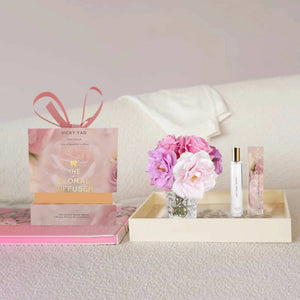 VICKY YAO FRAGRANCE - Love & Dream Series Elegant Violet & Luxury Fragrance Gift Box