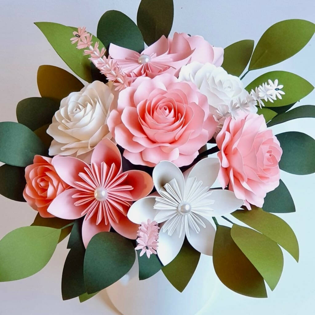 Rosa - Paper Flower Bouquet