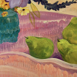 Purples and Pears - Original Painting