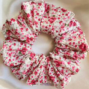 Handmade High Quality Floral Scrunchies