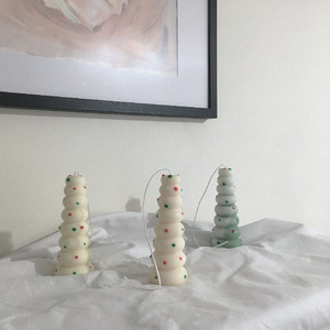 Christmas tree candle