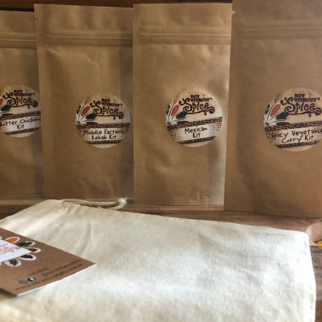 The Pot Luck Curry Bag - Spice Kits Set