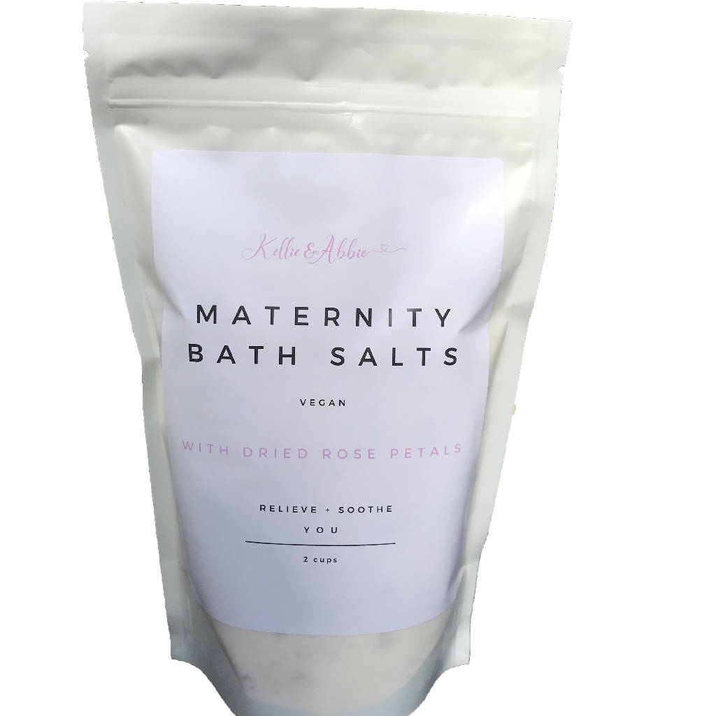 Natural Maternity Bath Salts Rose